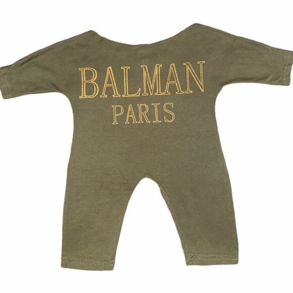 Kid Couture Fun Romper Balman Paris Inspired Graphic NEW NWT - Picture 4 of 6